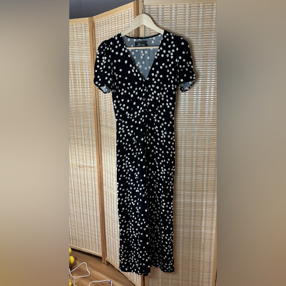 Reformation France Button Front Jumpsuit - Picture 3 of 6
